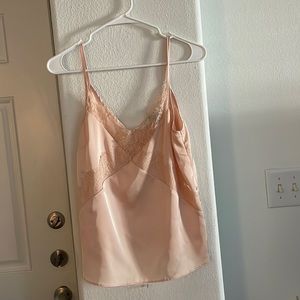 Forever 21 Lace Detail Peach Camisole Size XS